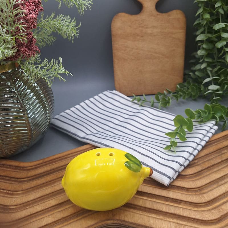 نمکدان سرامیکی تک - طرح لیمو