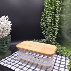 بانکه ی مستطیل سارینا سه حجم1 لیتر