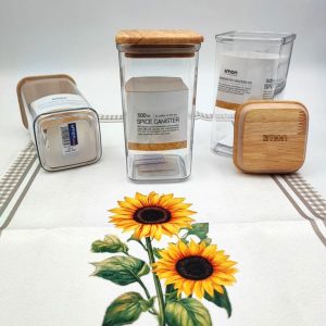 جا ادویه چهارگوش 500ML لیمون کد2197