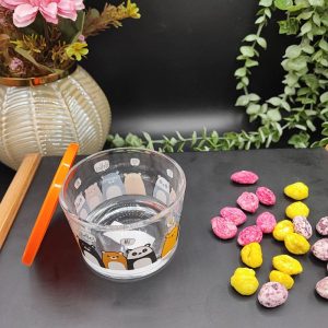 ظرف دربدار 190ML چاپ دار لیمون