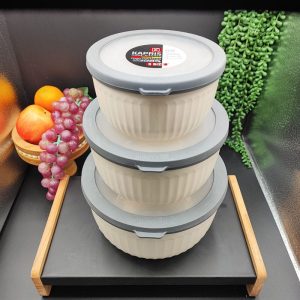 ظرف پلاستیکی 3 سایزی کاپریس 1