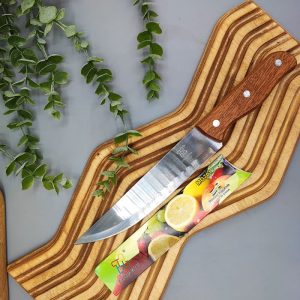 چاقو دسته چوبی MG701