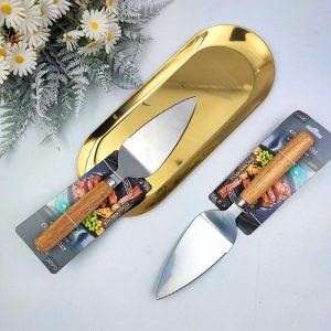 کفگیر کیک دسته چوبی Gvilon کدB-23 یک