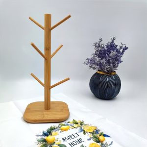 استند چوبی ایستاده لیوان و فنجان 1