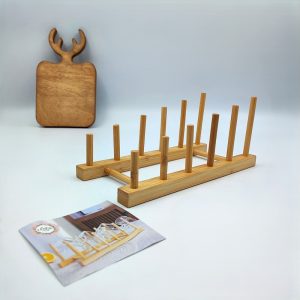 استند چوبی پله ای ظروف 1