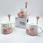 ماگ سرامیکی دسته قلبی SAKURA 1