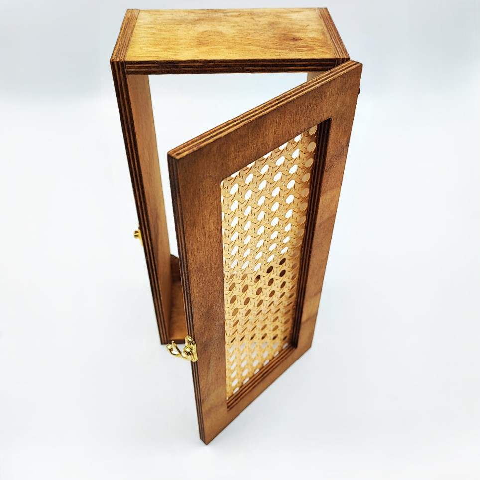 کاور لوله گاز چوبی-حصیری - Image 2
