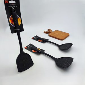 کفگیر پارویی سیلیکونی خال دار یونیک 1