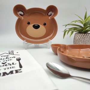 بشقاب سرامیکی گوش دار تدی