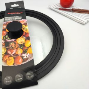 درب شیشه ای تابه و قابلمه شنگیا P4987