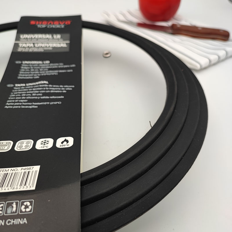 درب شیشه ای تابه و قابلمه شنگیا P4987 - Image 4