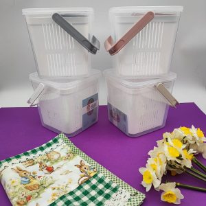 ظرف ترشی سبددار 2.75 ل مانیا 1