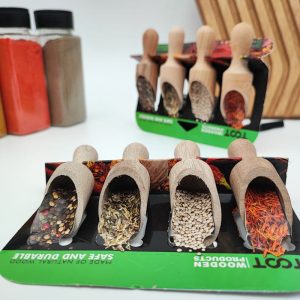 ست پیمانه حلزونی ادویه