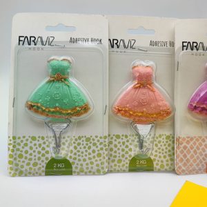 چسبونک قلاب دار فراویز – طرح لباس