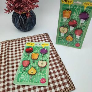 چسبونک قلاب دار طرح میوه 2