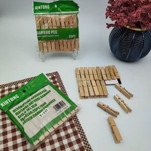 گیره لباس بامبو 1