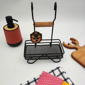 استند آویز اسکاچ چوبی فلزی 1