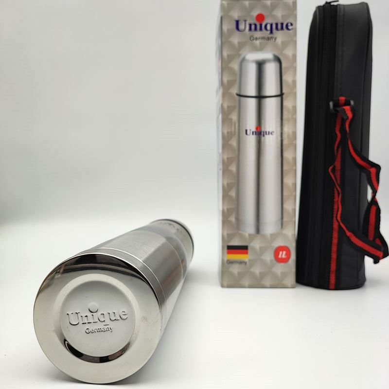فلاسک استیل 1L کاوردار یونیک - Image 2