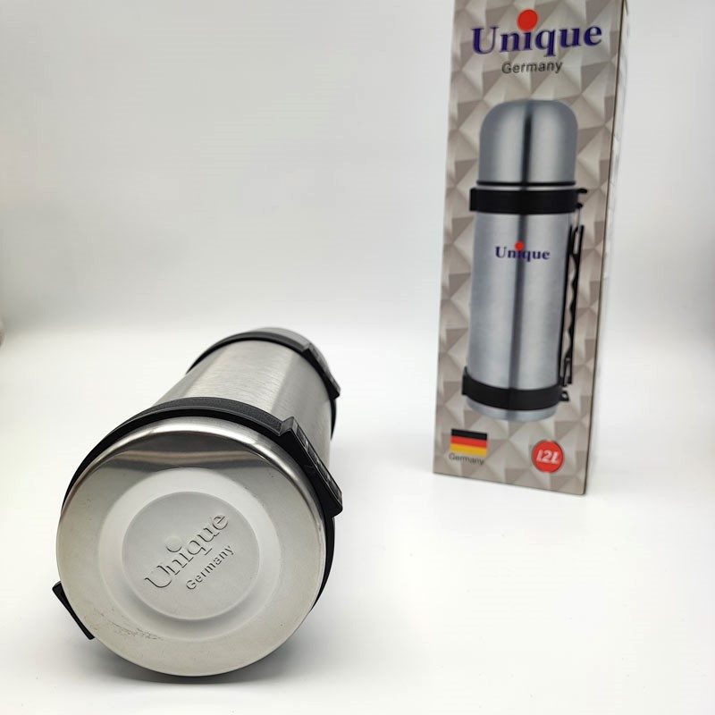 فلاسک استیل 1.2L بند دار یونیک - Image 4
