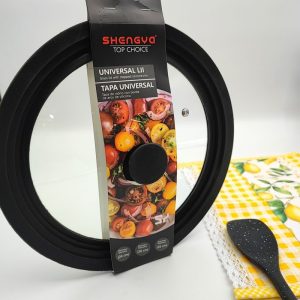 درب شیشه ای تابه و قابلمه شنگیا P4986