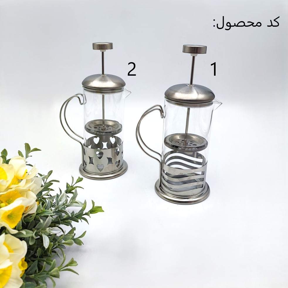 فرنچ پرس استیل 350ML - Image 2