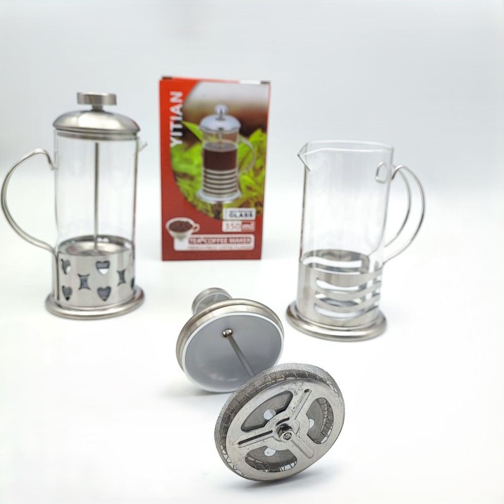 فرنچ پرس استیل 350ML - Image 4
