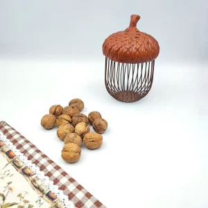 سبد و جا گردویی طرح بلوط