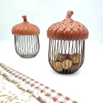 سبد و جا گردویی طرح بلوط 2
