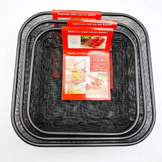 سبد توری فلزی مربع Lizhi - Image 2