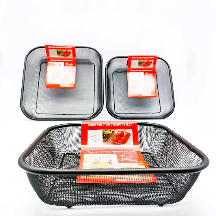 سبد توری فلزی مربع Lizhi - Image 3