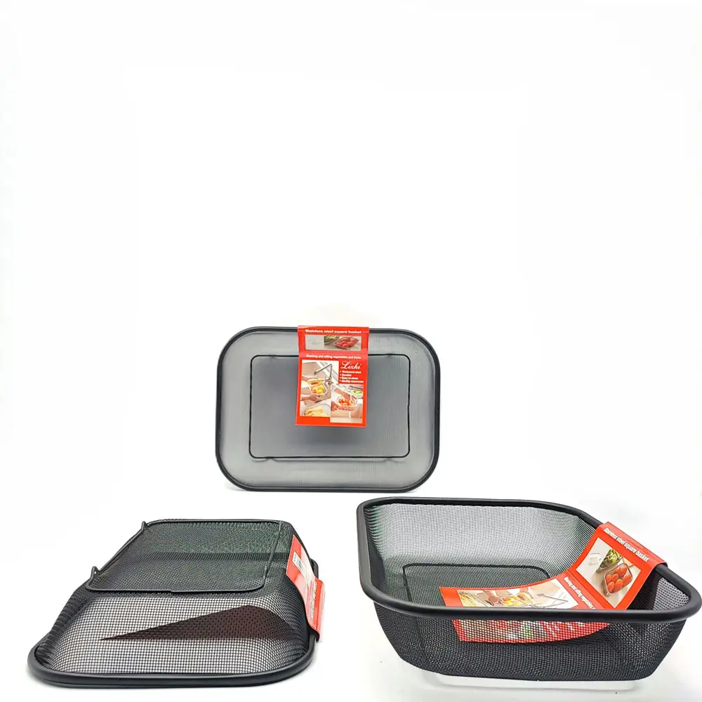 سبد توری فلزی مستطیل Lizhi - Image 5