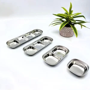اردوخوری استیل مربع یونیک پلاس