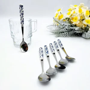 قاشق چای خوری گل آبی دنی هوم