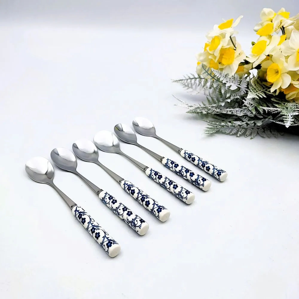 قاشق چای خوری گل آبی دنی هوم - Image 3