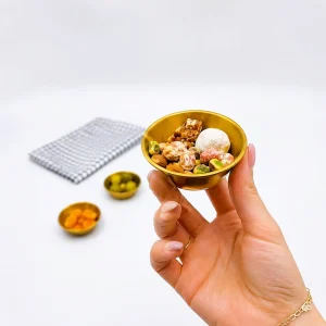 مزه خوری گرد استیل یونیک پلاس